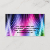 パーティーの人々DJの名刺 名刺 (裏面)