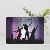 パーティーの人招待状 招待状 (スタンド正面)