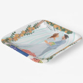 パーティーの会場 ペーパープレート (傾斜あり)