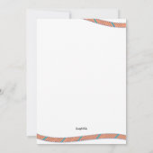 パーティーの写真を飾ろう 招待状 (裏面)