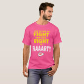 パーティーの友達と戦う権利を守れ Tシャツ (正面フル)