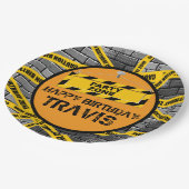 パーティーの地帯、誕生会9インチの紙皿 ペーパープレート (アングル)