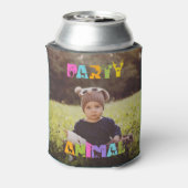 パーティーの好意のカスタム写真 缶クーラー (缶裏面)