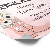 パーティーの好意はワンウェスタンモダン女性のカーボーイテーマをとる ポスター (角)