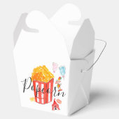 パーティーの好意カーニバルポップコーン誕生日パーティー フェイバーボックス (オープン)