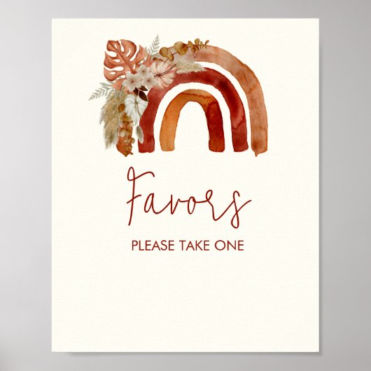 パーティーの好意サインアーストーンボホレインボートロピカル ポスター (正面)