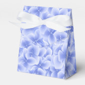 パーティーの好意ボックスブルーあじさい フェイバーボックス (正面サイド)