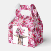 パーティーの好意ボックス(複数のスタイル) – ヤギをリリー フェイバーボックス (正面サイド)