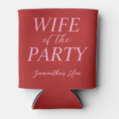 パーティーの妻用クーラー(独身最後のパーティー用) 缶クーラー (正面)