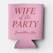 パーティーの妻 ピンクのハンプティーパーティー 缶クーラー (正面)