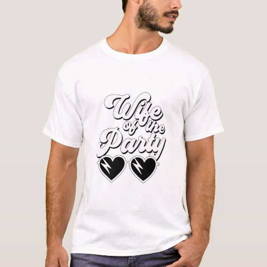 パーティーの妻 ブライズメイド パーティー Tシャツ (正面)