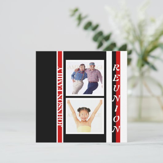 "パーティーの家族会"クラス 招待状 (スタンド正面)