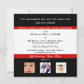 "パーティーの家族会"クラス 招待状 (裏面)