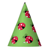 パーティーの帽子てんとう虫 パーティーハット (左)