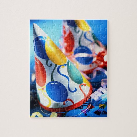 パーティーの帽子 ジグソーパズル (縦)