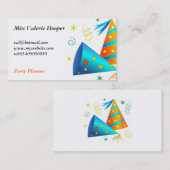 パーティーの帽子 名刺 (正面/裏面)