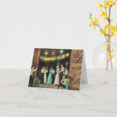 パーティーの招待のために素晴らしい納屋のダンスはまたは感謝していしています カード (黄色い花)