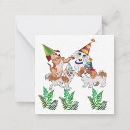 パーティーの招待状カード ノートカード