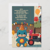 パーティーの招待状 招待状 (正面)