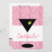 パーティーの招待状 招待状 (正面/裏面)