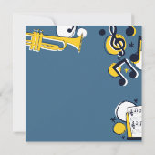 パーティーの招待状 招待状 (裏面)