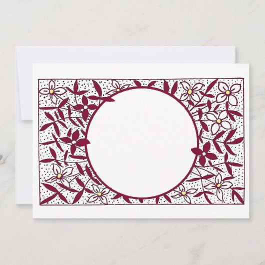 パーティーの招待状 招待状 (正面)