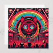 パーティーの招待状 招待状 (正面/裏面)