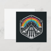 パーティーの招待状 招待状 (正面/裏面)