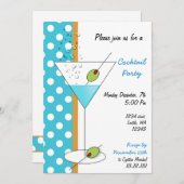 パーティーの招待状 招待状 (正面/裏面)