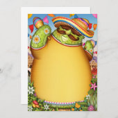 パーティーの招待状 招待状 (正面/裏面)