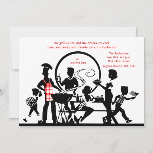 パーティーの招待状 招待状 (正面)