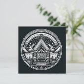 パーティーの招待状 招待状 (スタンド正面)