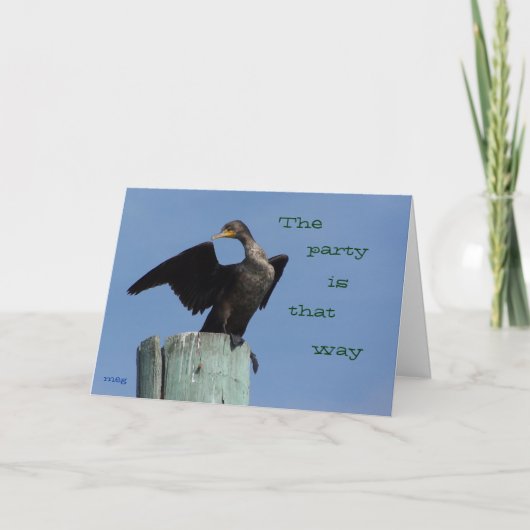 パーティーの方法 招待状 (正面)