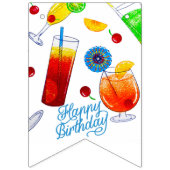 パーティーの時間の画像を誕生日に折り畳む – バナー (第3の旗)