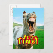 パーティーの時間 インビテーションポストカード (正面/裏面)