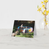 パーティーの時間! カード (黄色い花)