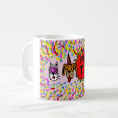 パーティーの時間 コーヒーマグカップ (正面左)