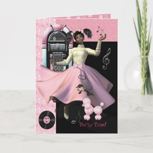 パーティーの時間! 招待状 (正面)