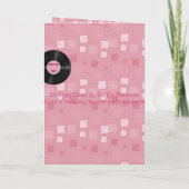 パーティーの時間! 招待状 (裏面)