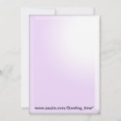 パーティーの時間 招待状 (裏面)