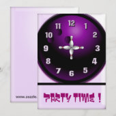 パーティーの時間 招待状 (正面/裏面)