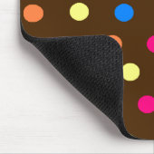 パーティーの水玉模様のマウスパッド マウスパッド (コーナー)