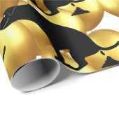 パーティーの笑わされるたこ犬 ラッピングペーパー (ロールコーナー)