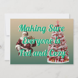 パーティーの美しいホリデーカード シーズンカード