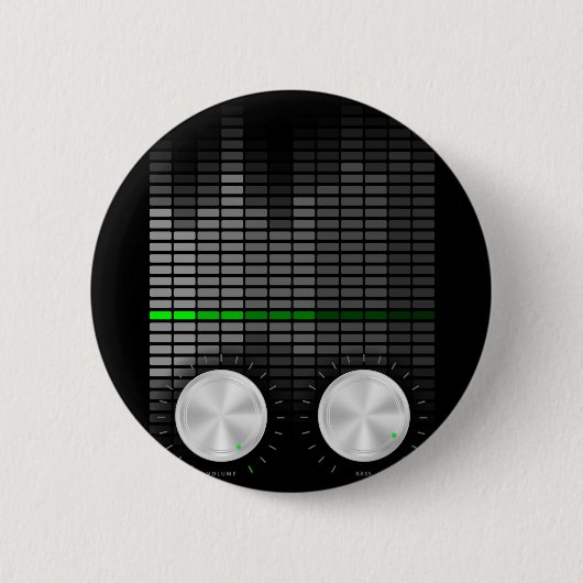 パーティーの背景 缶バッジ (正面)