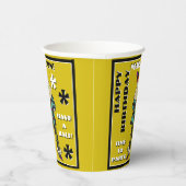 パーティーの色を変パーソナライズされたえる 紙コップ (右)