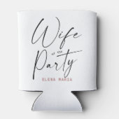 パーティーの花嫁おもしろ妻グループ独身最後の夜 缶クーラー (裏面)