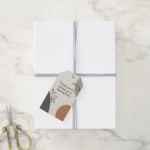 パーティーの親のネスト新生児 ギフトタグ (より糸付き)