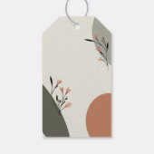 パーティーの親のネスト新生児 ギフトタグ (裏面)