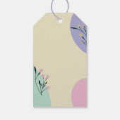 パーティーの親のネスト新生児 ギフトタグ (裏面)